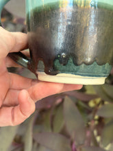 Load image into Gallery viewer, Robins Egg &amp; Pewter Mug 10oz
