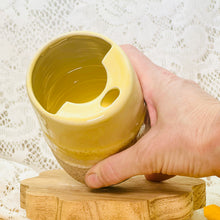 Load image into Gallery viewer, Travel Sipper Cup 12oz *glaze flaw on side
